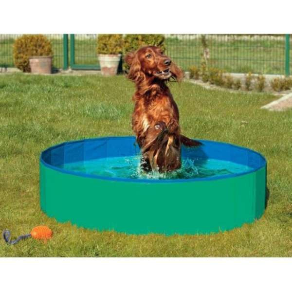 Karlie DOGGY POOL der Swimmingpool für Hunde - Grün-Blau - 120 cm